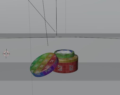 Cosmetic Containers 3D Model 3D model_9