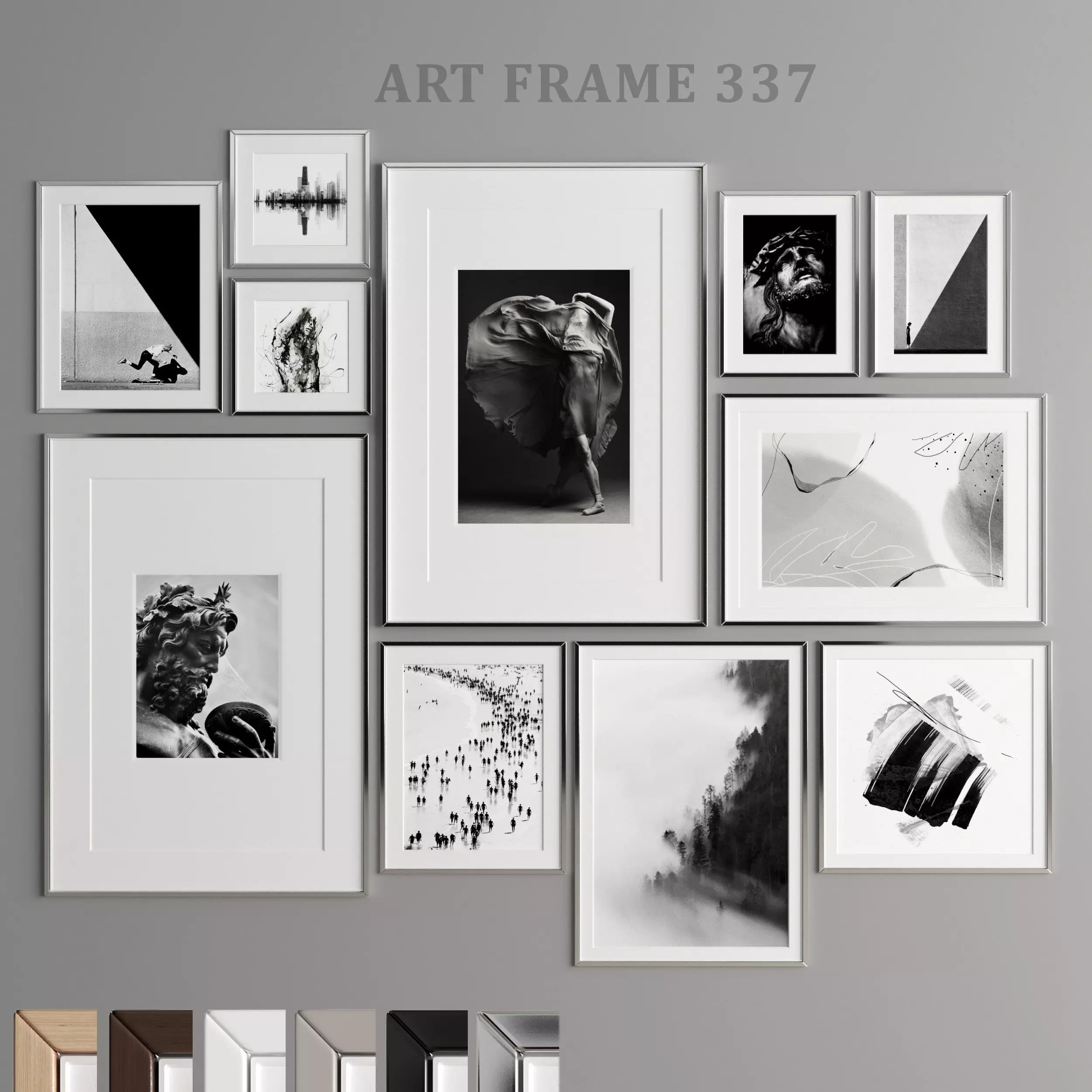 Art Frame 337 3D model_0