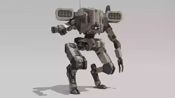 CB Mech M-01 3D model
