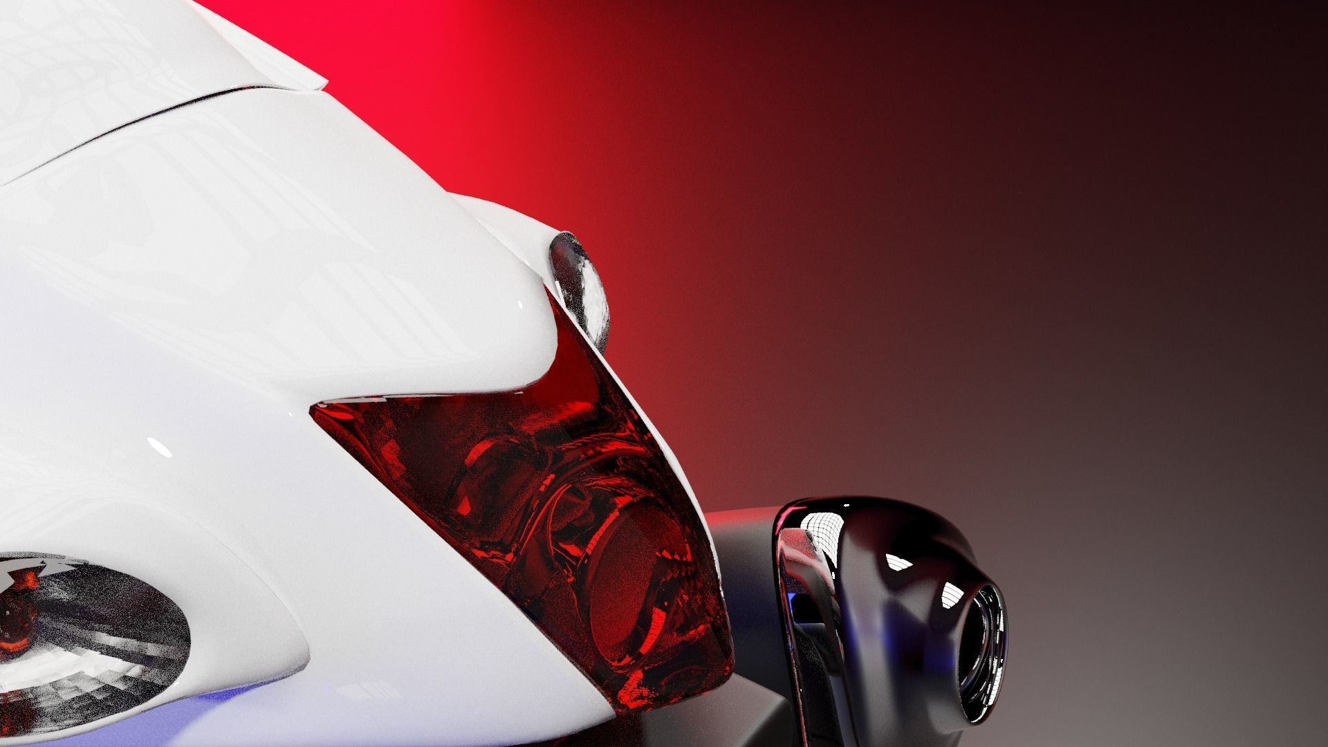 suzuki hayabusa 3D model_4