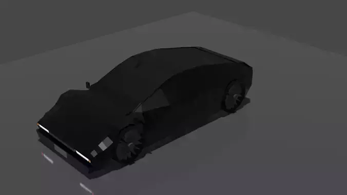 Lowpoly Racing Car