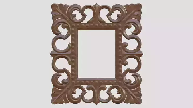 Wood Carved Frame