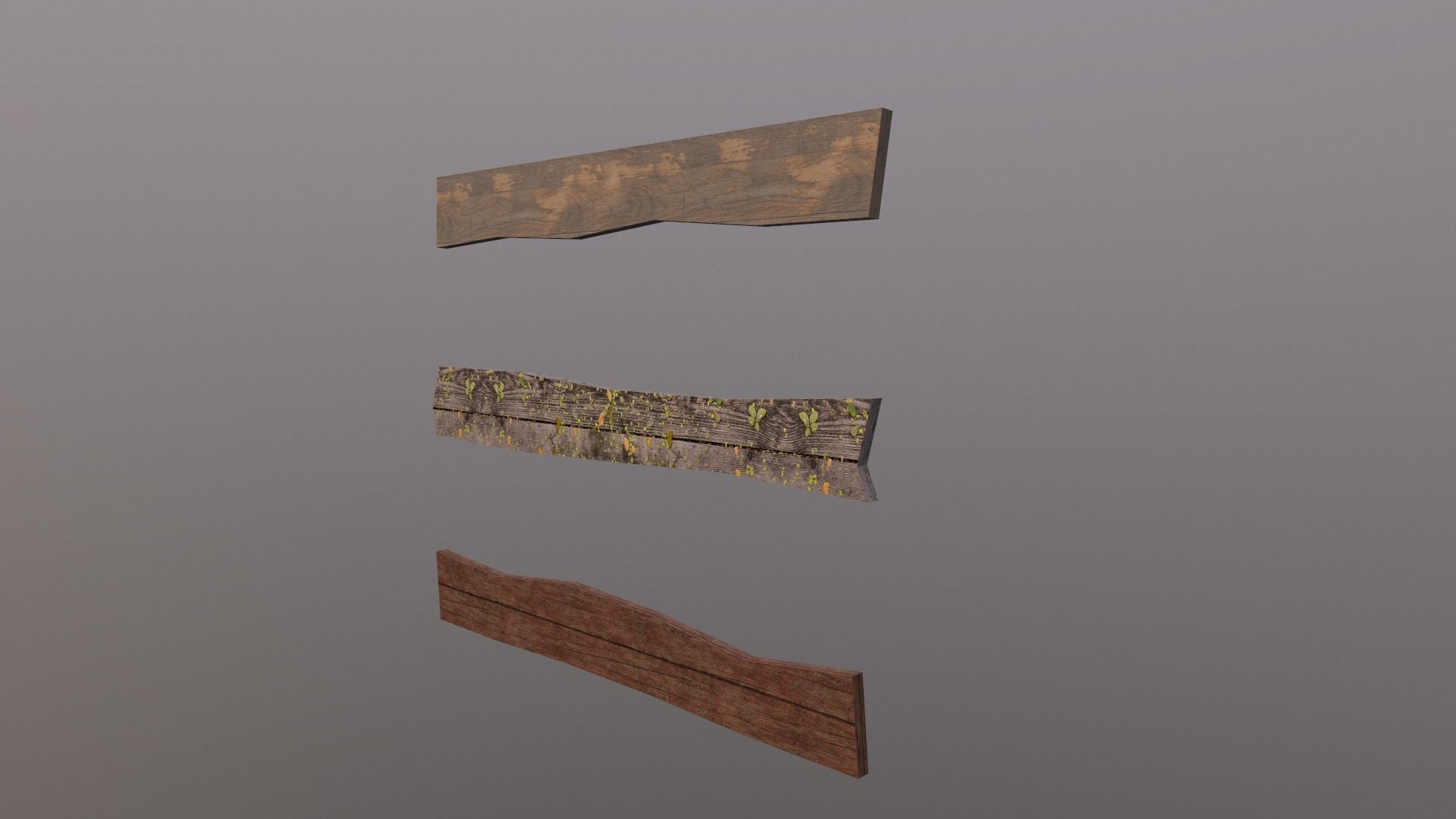 Medieval props Low-poly 3D model_15