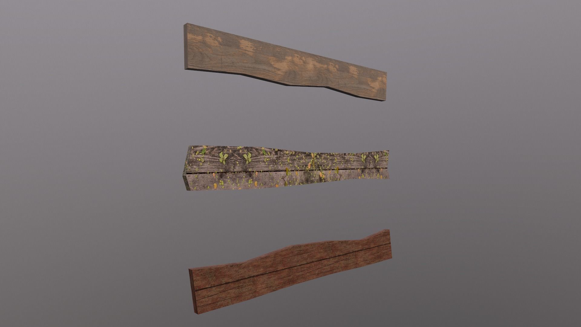 Medieval props Low-poly 3D model_14