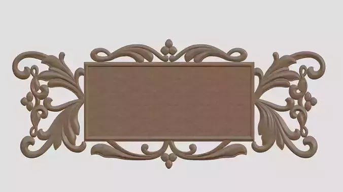 Wood Carved Frame