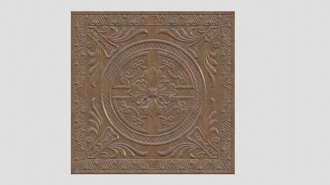 Mandal Frame Art 3D print model