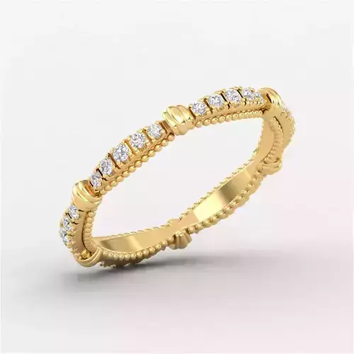 Engagement Ring 3D Model