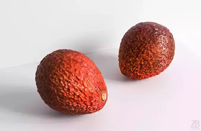Avocado 3D model