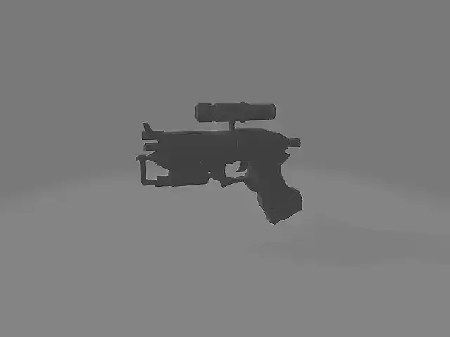 steam gun 3D model