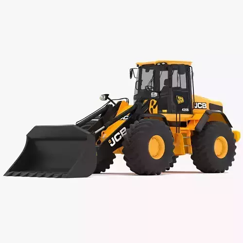 JCB 435s Loader 02 3D model
