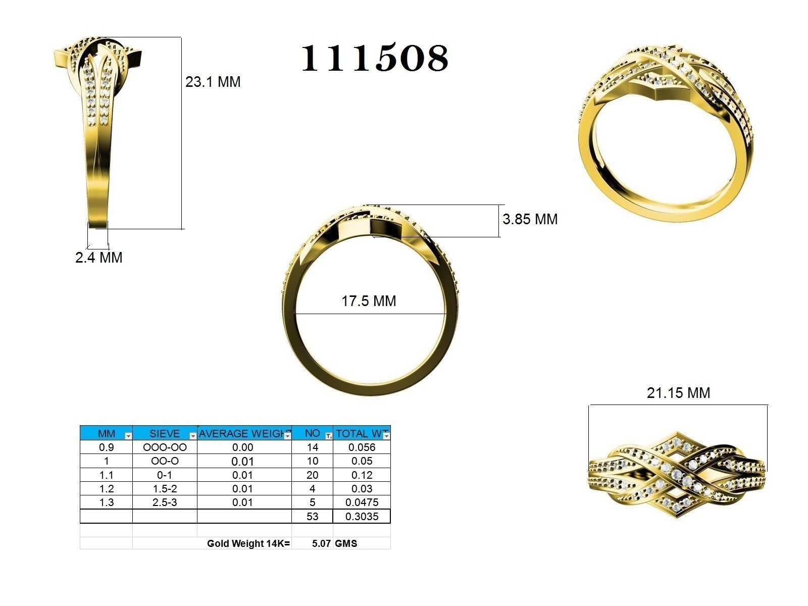 Ring - 111508 3D print model_12