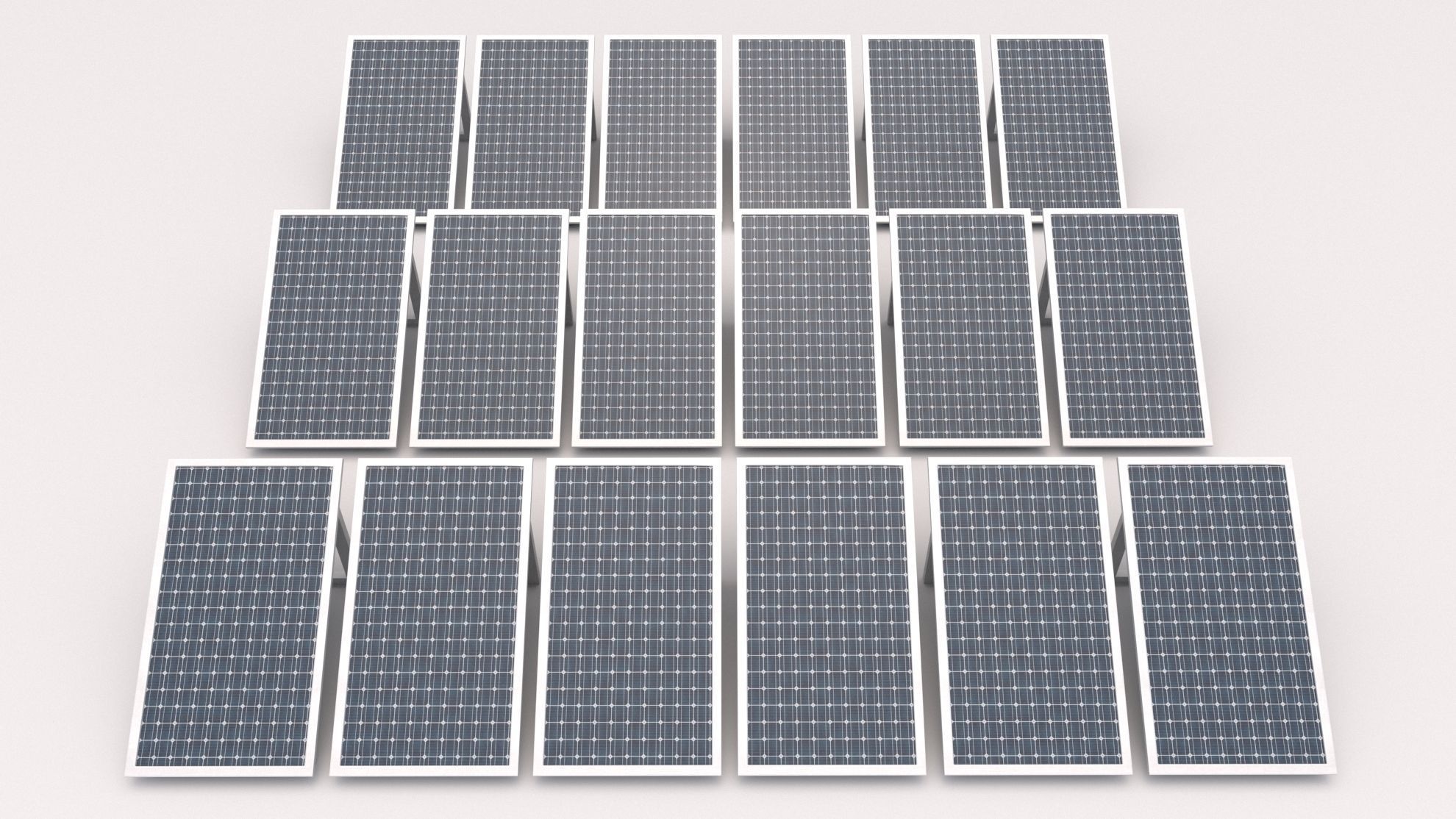 Solar Panel 3D model_3