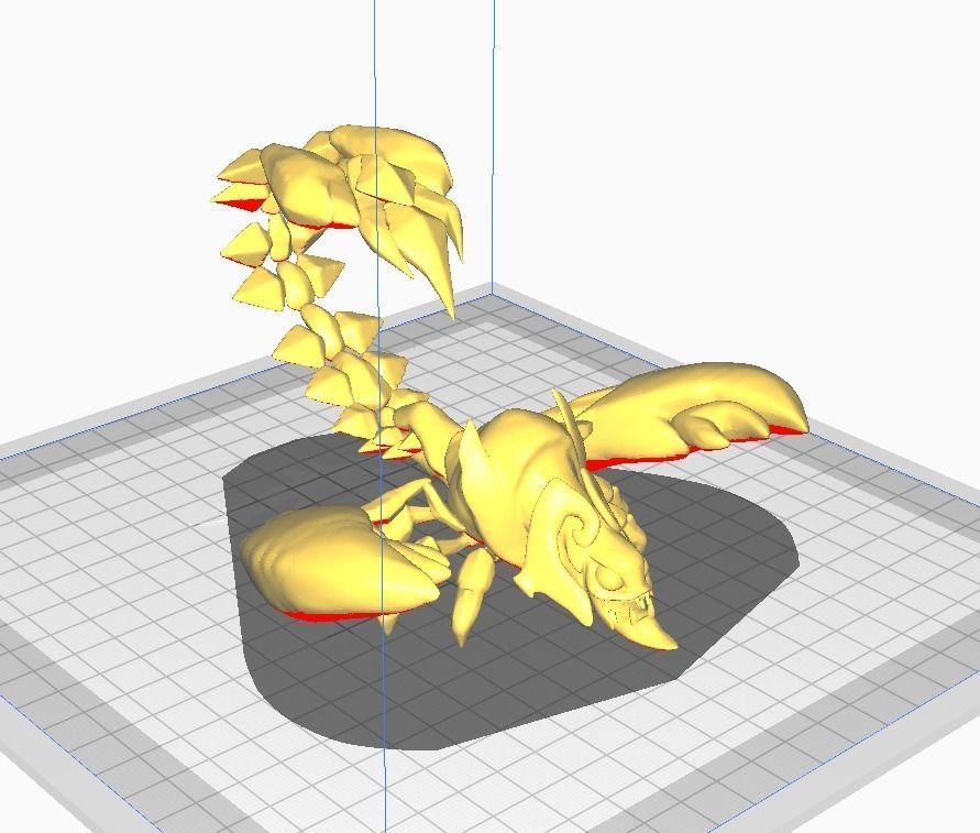 Skarner 3D Model scorpion 3D print model_1