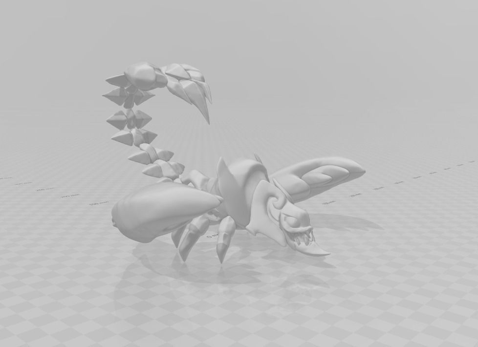 Skarner 3D Model scorpion 3D print model_2