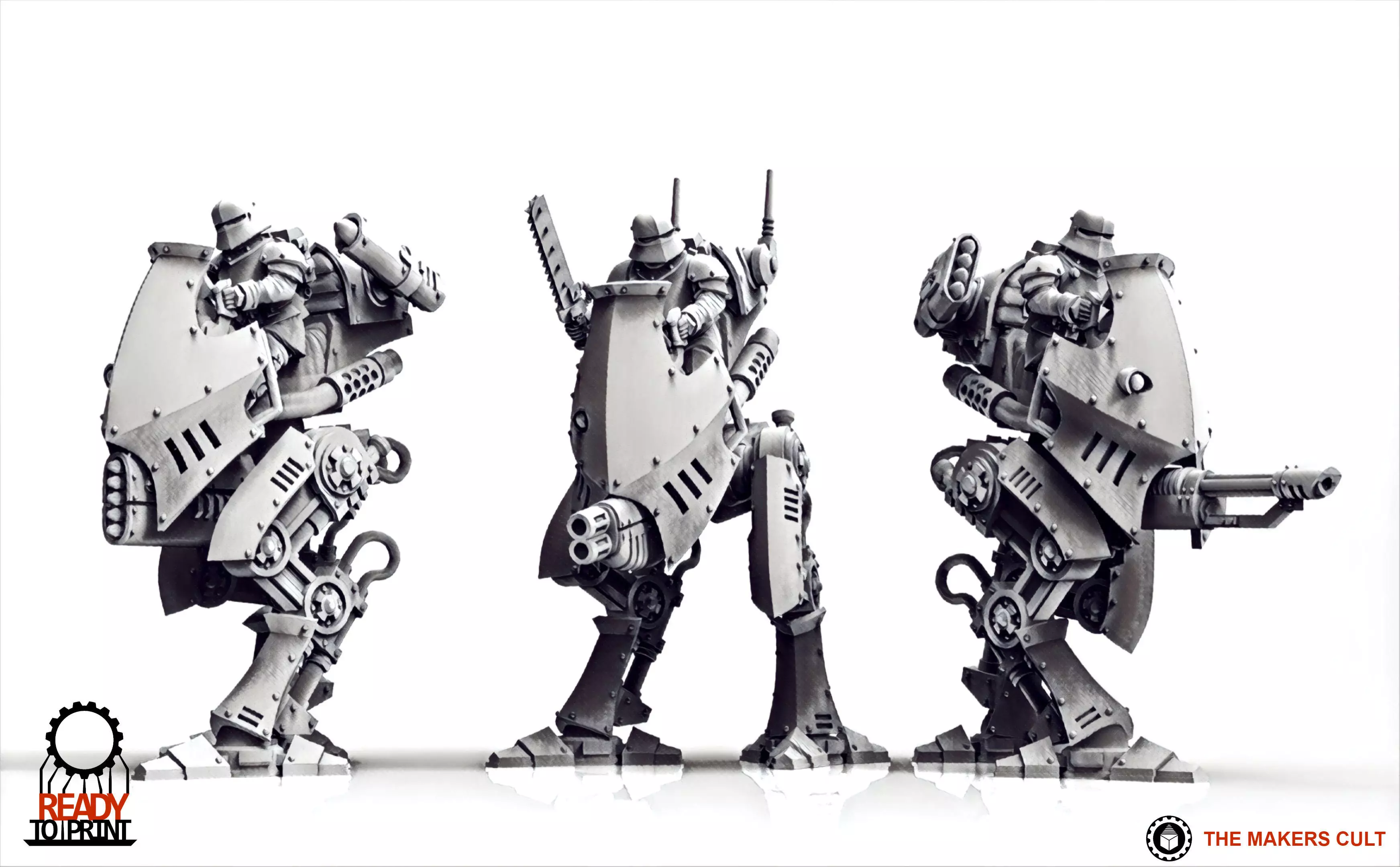 Feudal Guard - Walker Mk2 3D print model