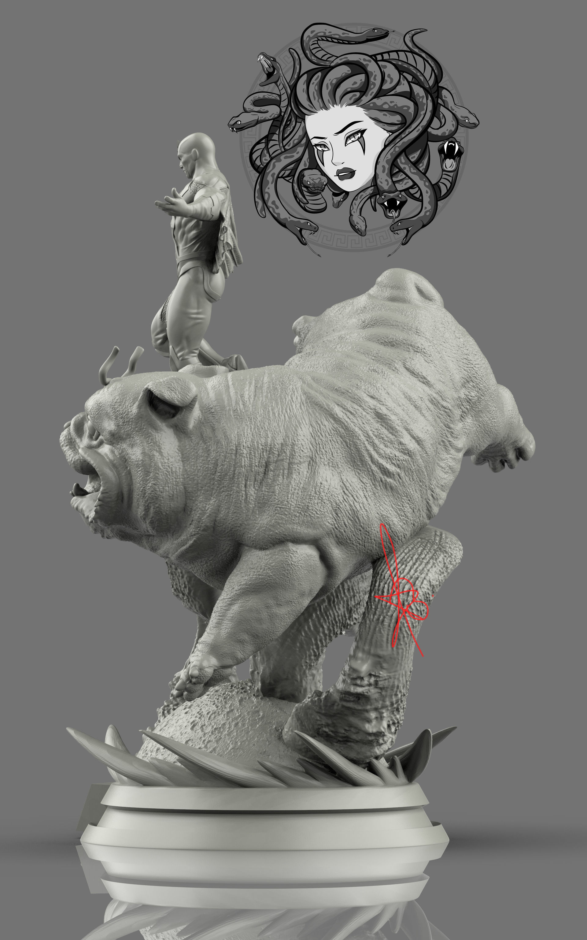 BLACKBOLT AND LOCKJAW BY CREATIVE GEEK MB 3D print model_10