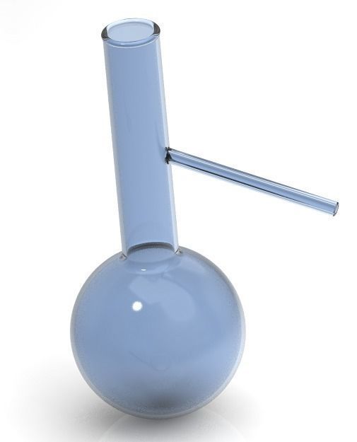 Distillation Flask 500ML 3D print model_1