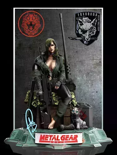 SNIPER WOLF BY CREATIVE GEEK MB 3D print model