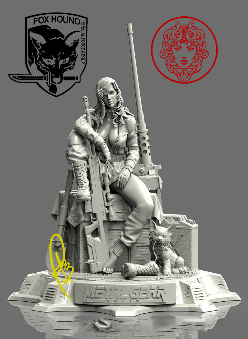 SNIPER WOLF BY CREATIVE GEEK MB 3D print model_1