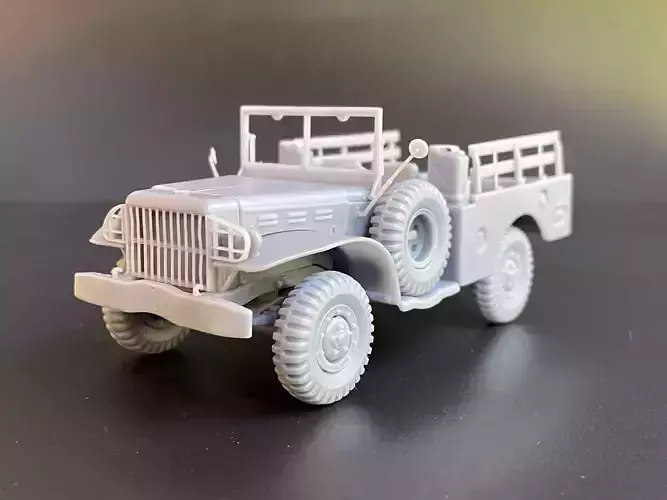 Dodge WC51 - 1-35 scale model kit 3D print model