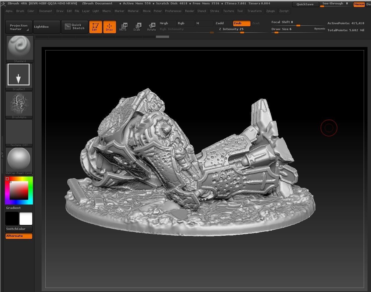EPIC - ARMAGEDDON titans graveyard set 1 3D model 3D printable | CGTrader