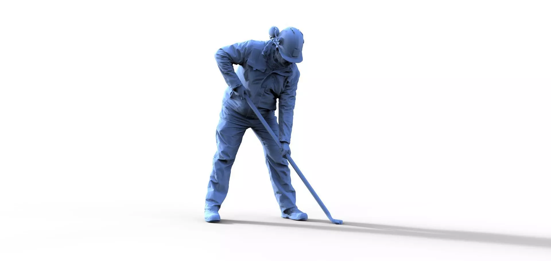Rico F golfer 3D print model