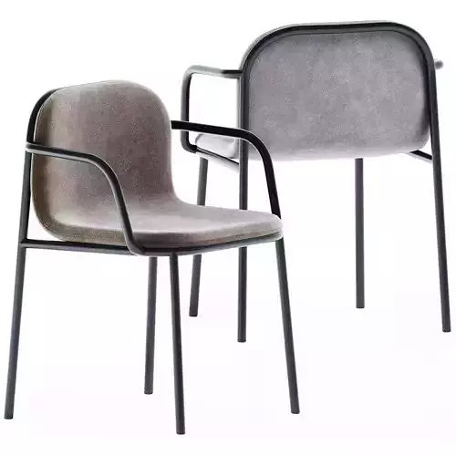 Shell Armrest Chair by Annud