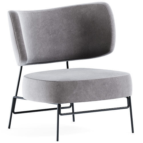 Kapoor B Armchair by Annud 3D model