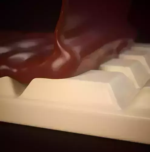 Chocolate Bar Animated 3D model