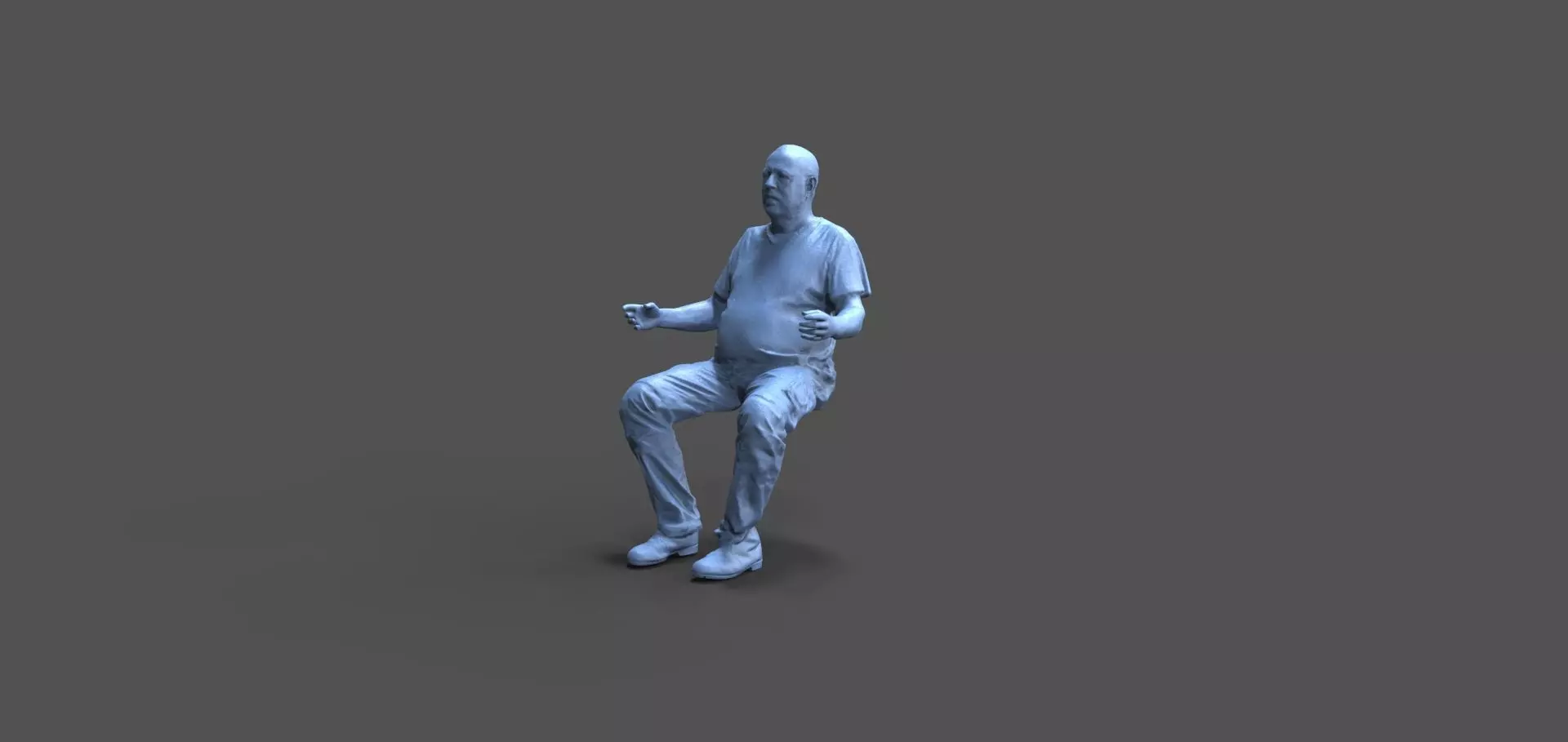 Crane operator A 3D print model_0