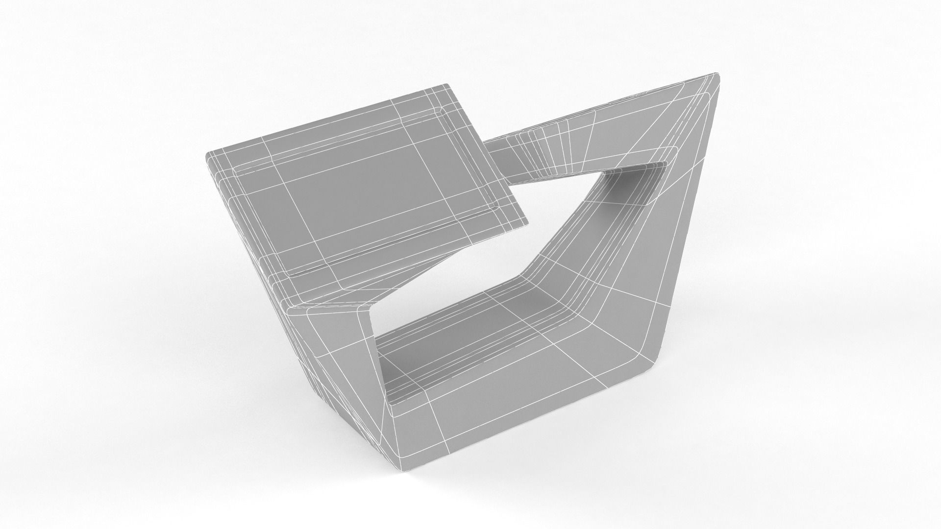 Information Kiosk 3D model_11