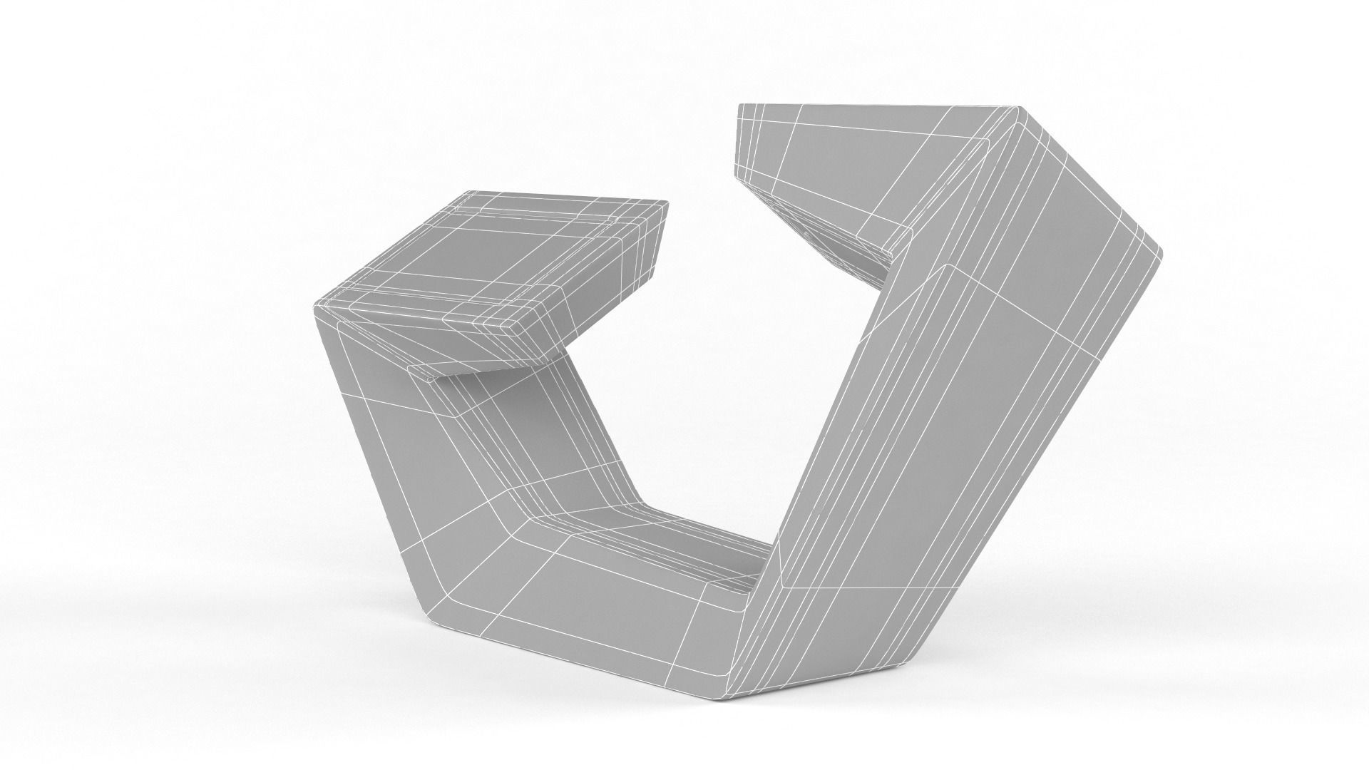 Information Kiosk 3D model_10