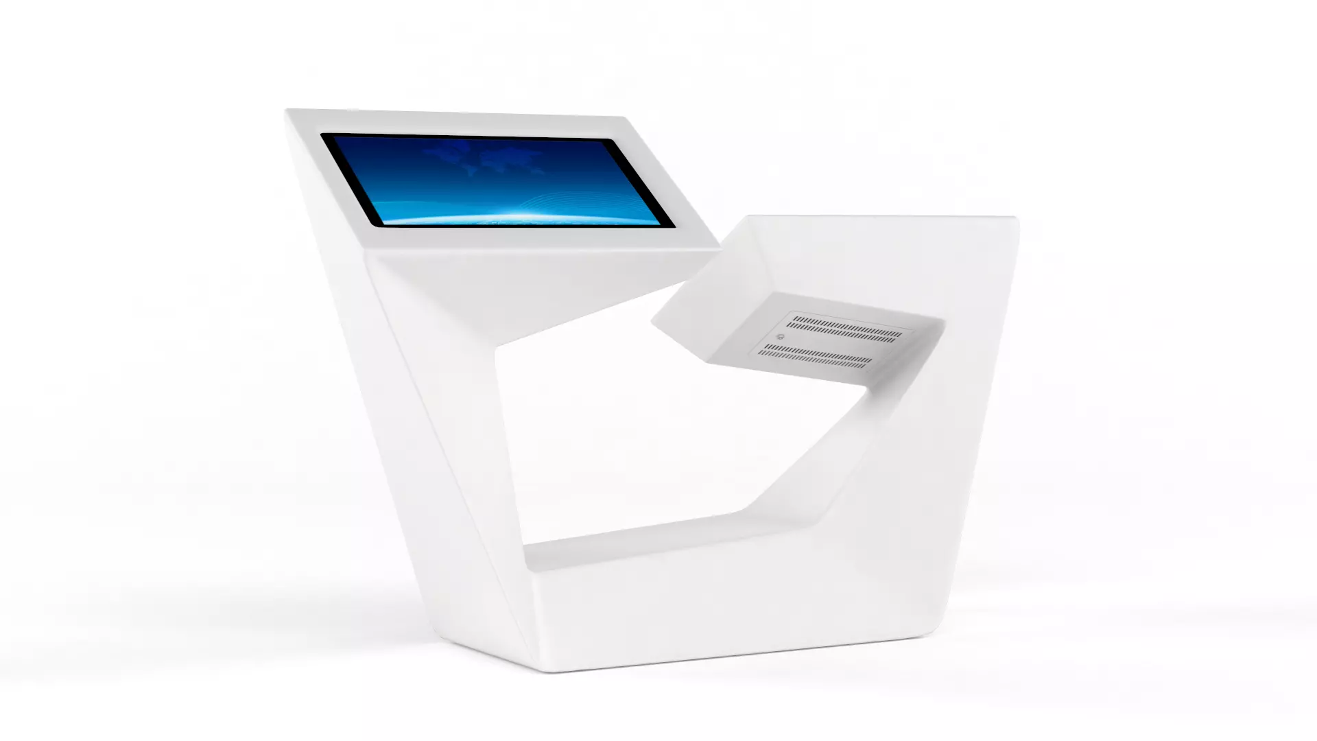 Information Kiosk 3D model_0