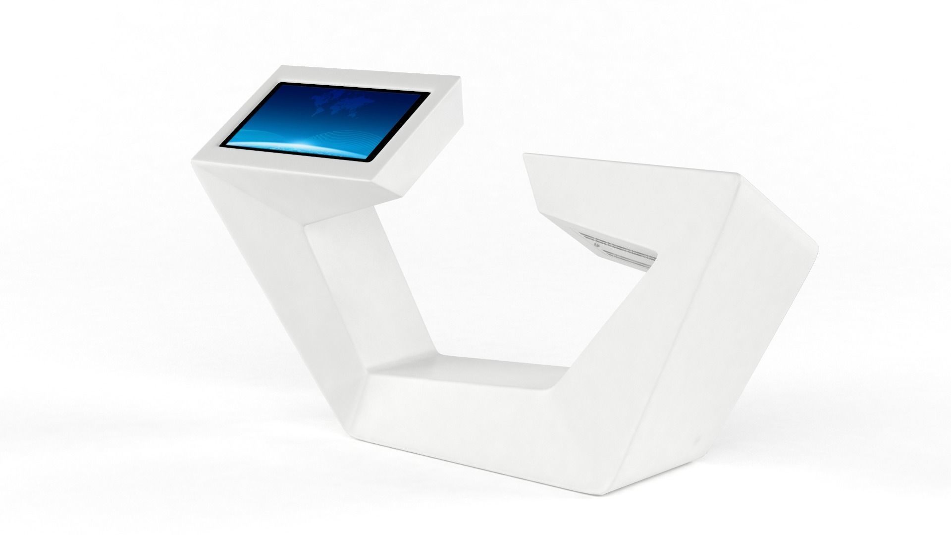 Information Kiosk 3D model_2