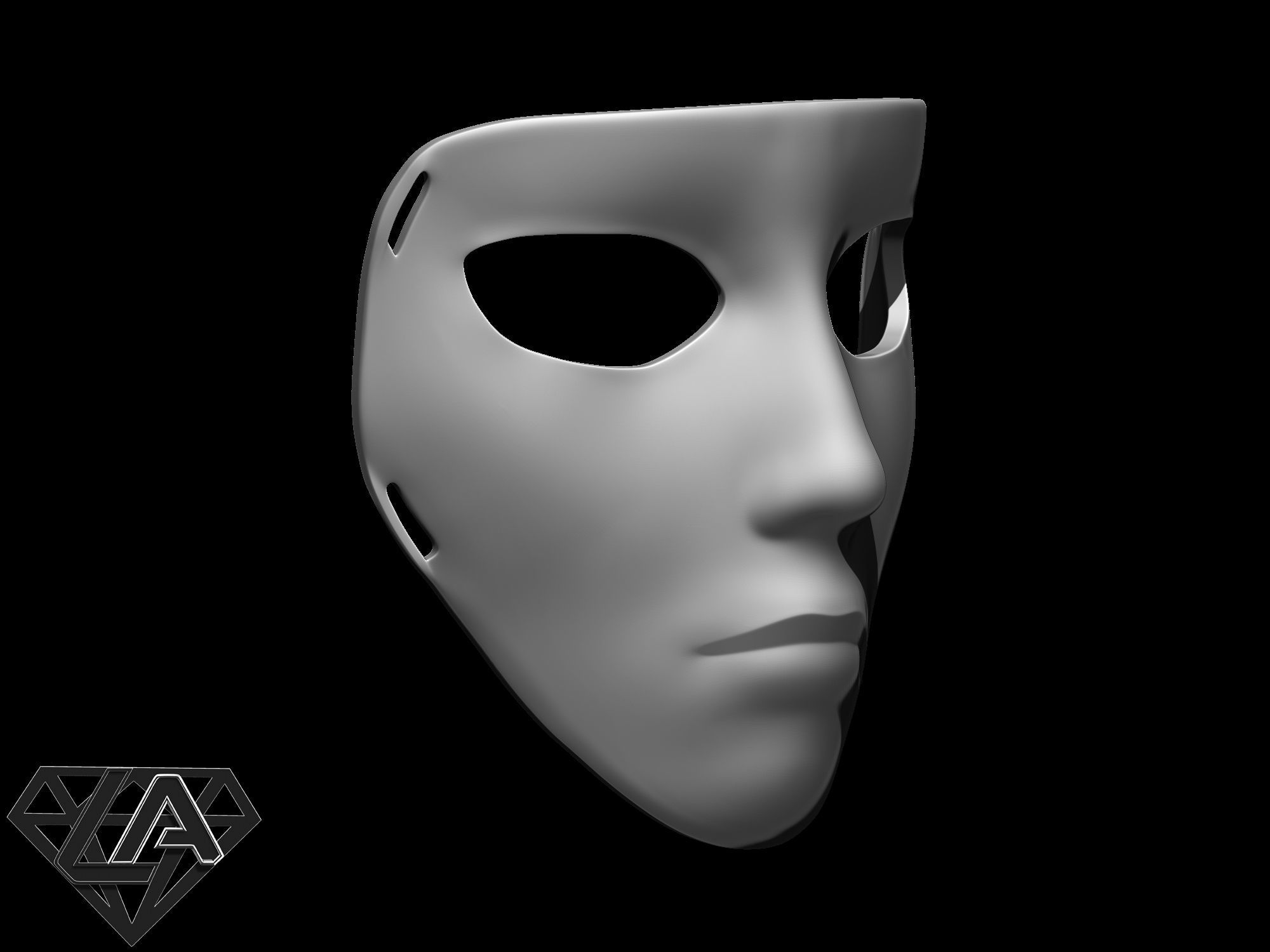 COD MW 2019 Roze Murk custom Mask 3D print model_2