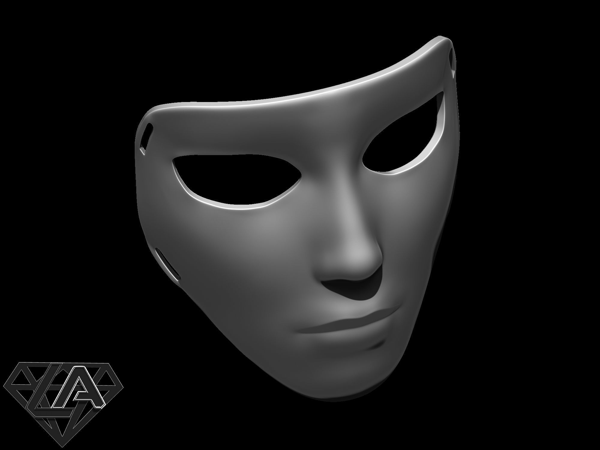 COD MW 2019 Roze Murk custom Mask 3D print model_4