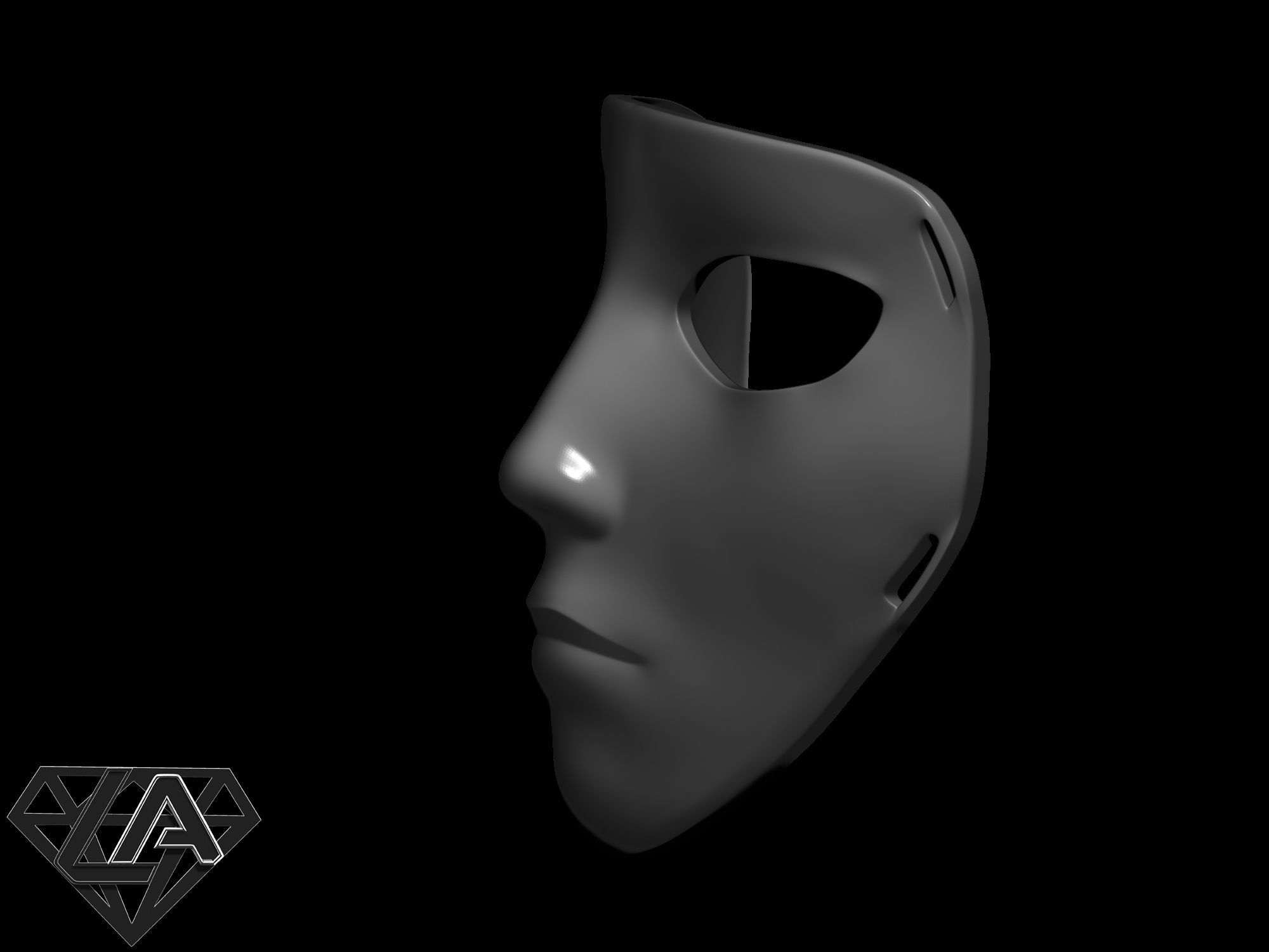 COD MW 2019 Roze Murk custom Mask 3D print model_9