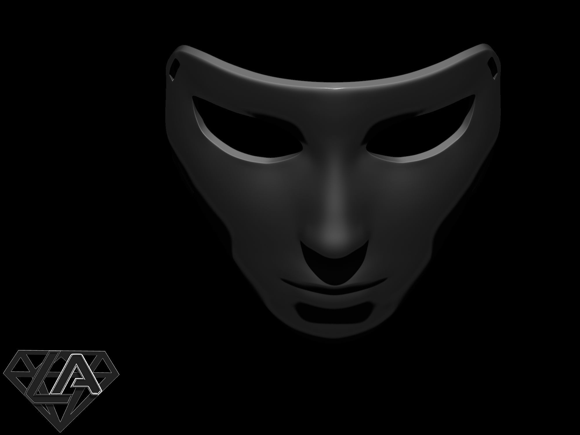 COD MW 2019 Roze Murk custom Mask 3D print model_11