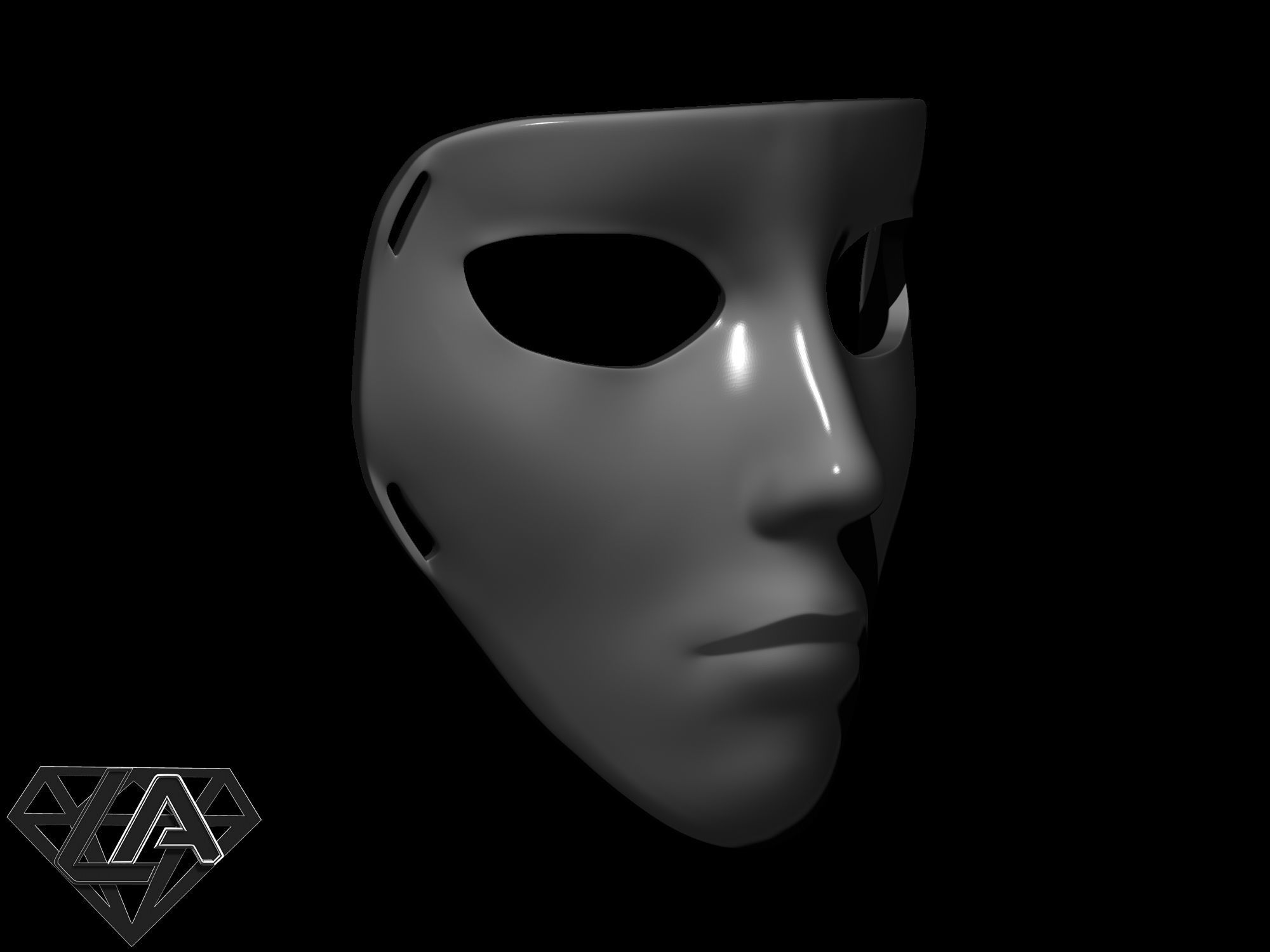 COD MW 2019 Roze Murk custom Mask 3D print model_3