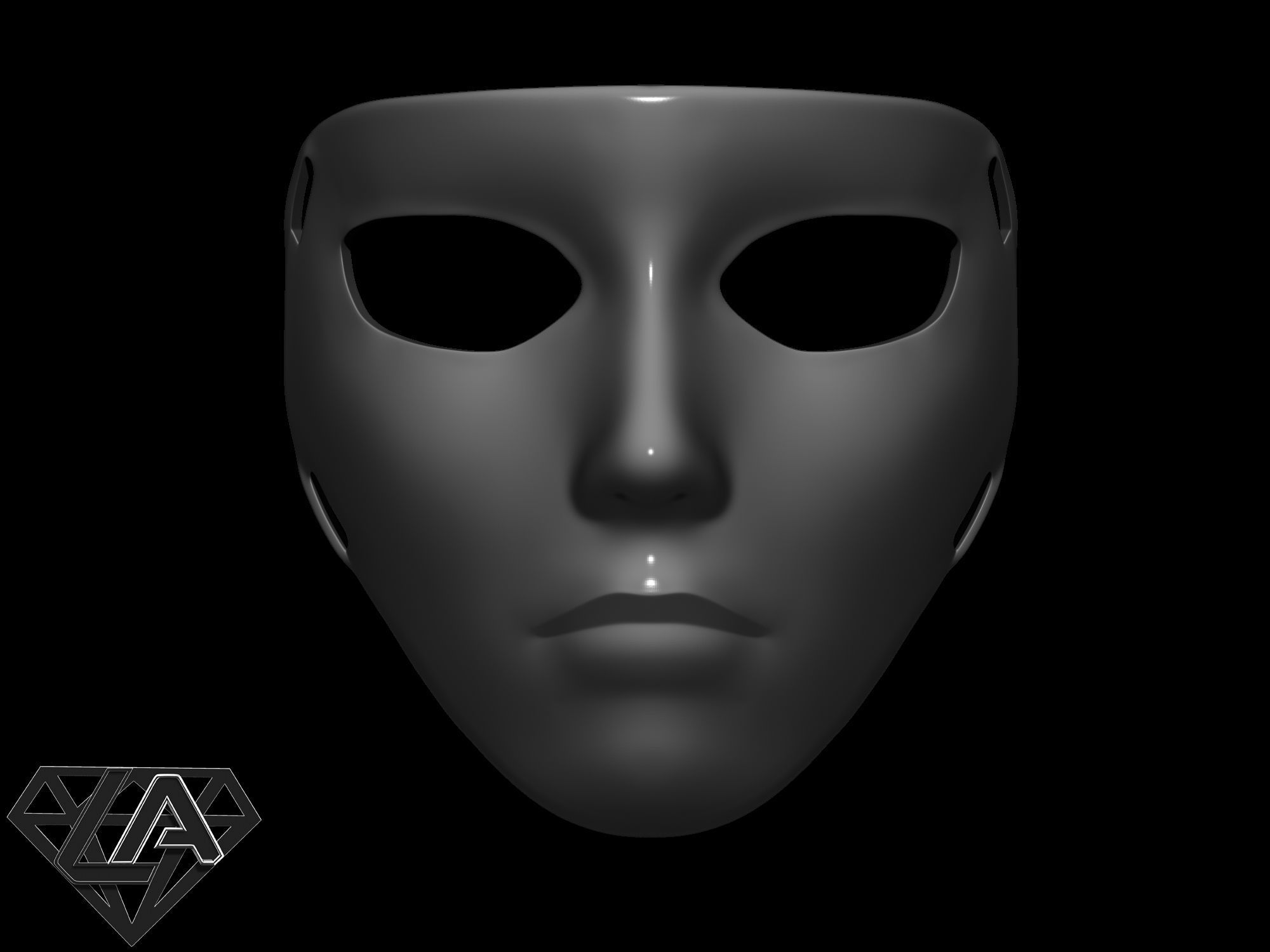 COD MW 2019 Roze Murk custom Mask 3D print model_1