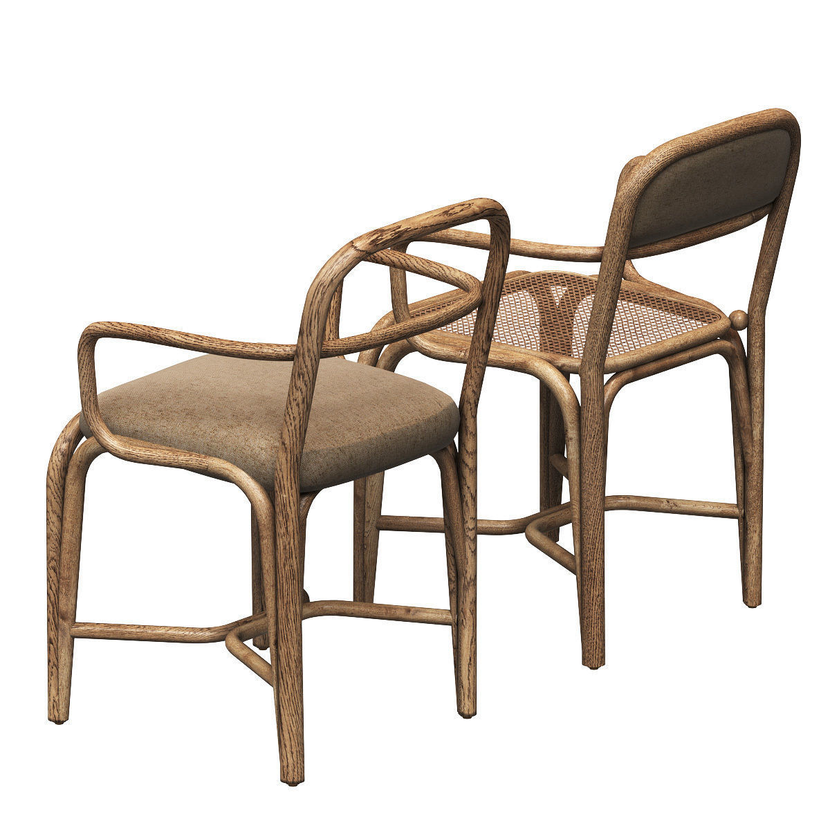 Fontal chairs by Expormim - 2 models 3D model_1