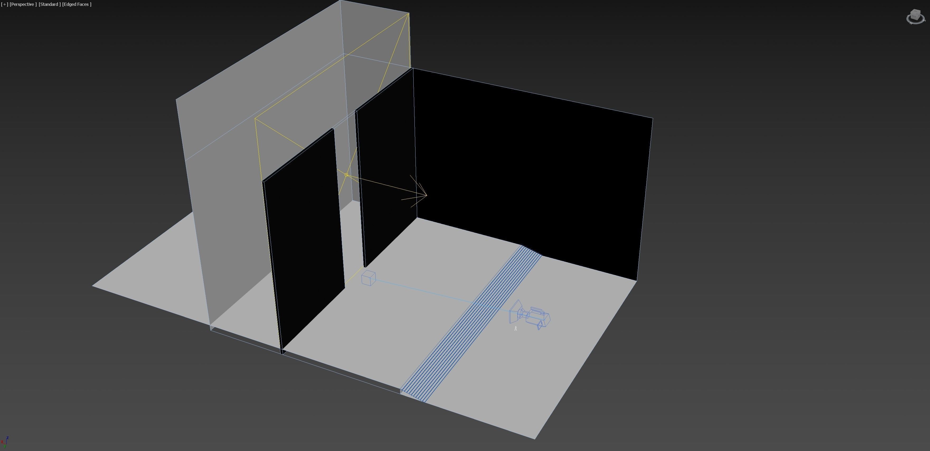 Futuristic sci-fi art The Gateway 3D model_6