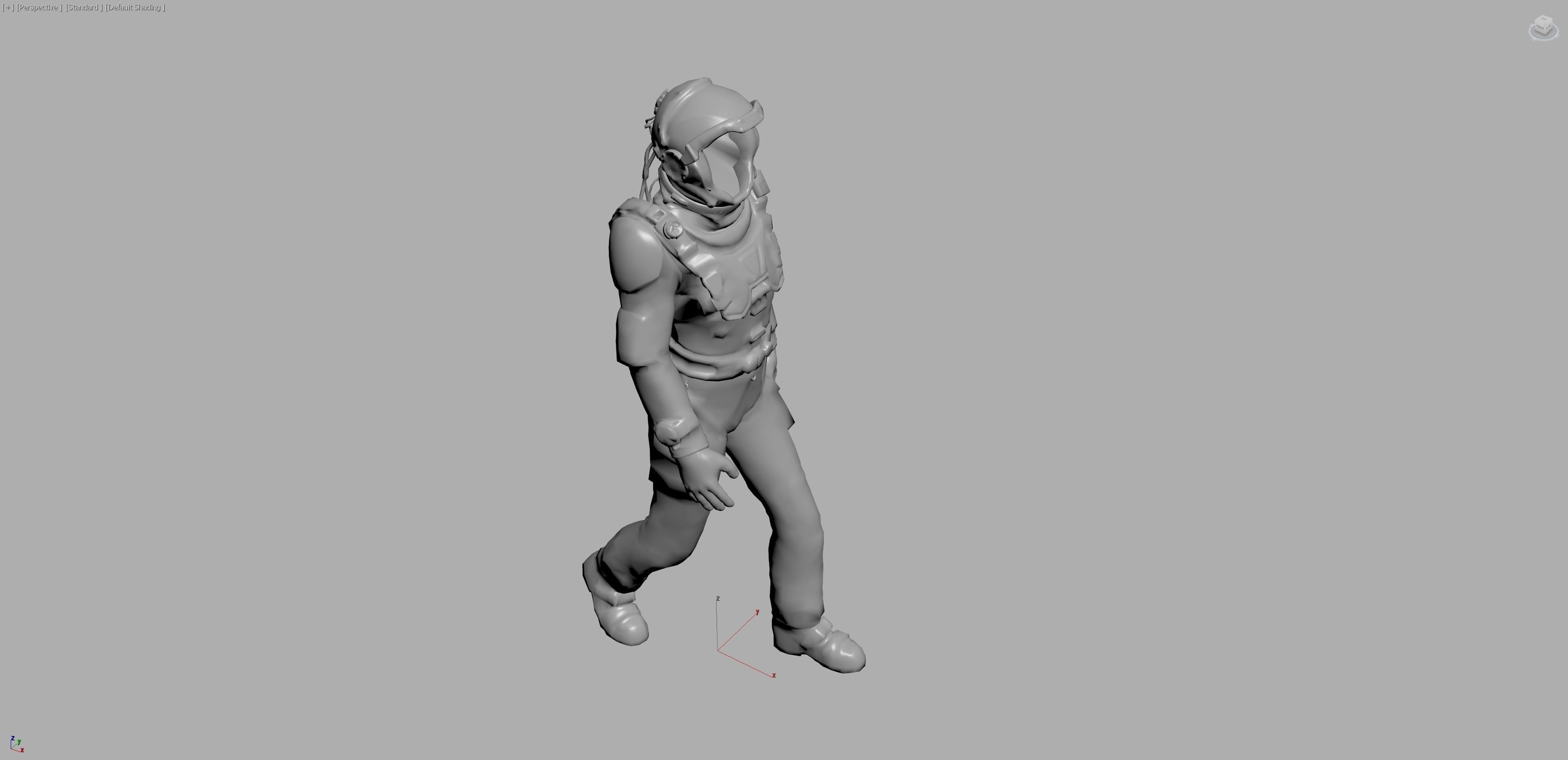 Futuristic sci-fi art The Gateway 3D model_7