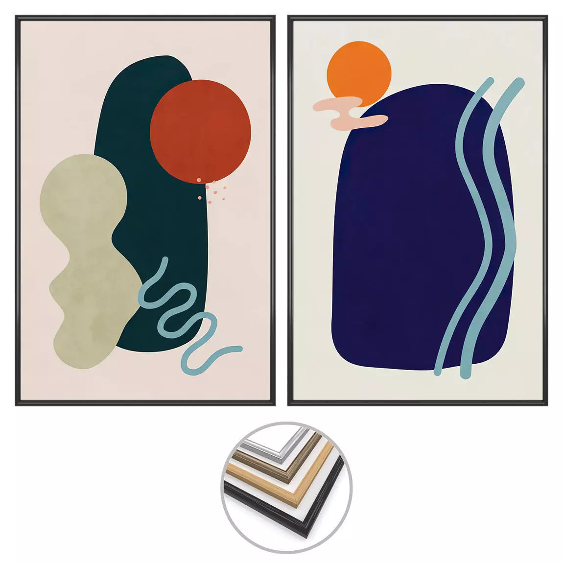 Wall Art Set 3451 3D model_0