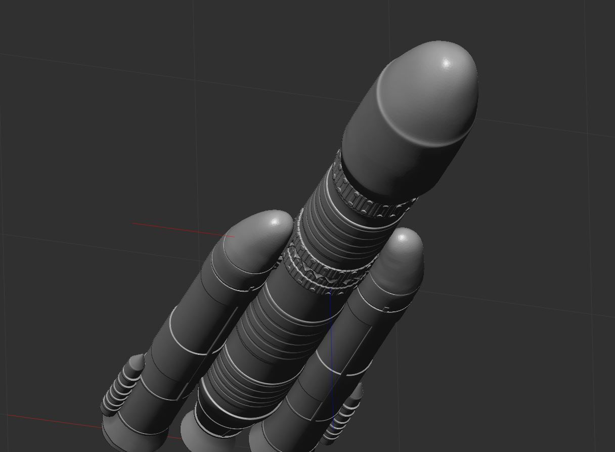 chandrayaan  3D print model_5