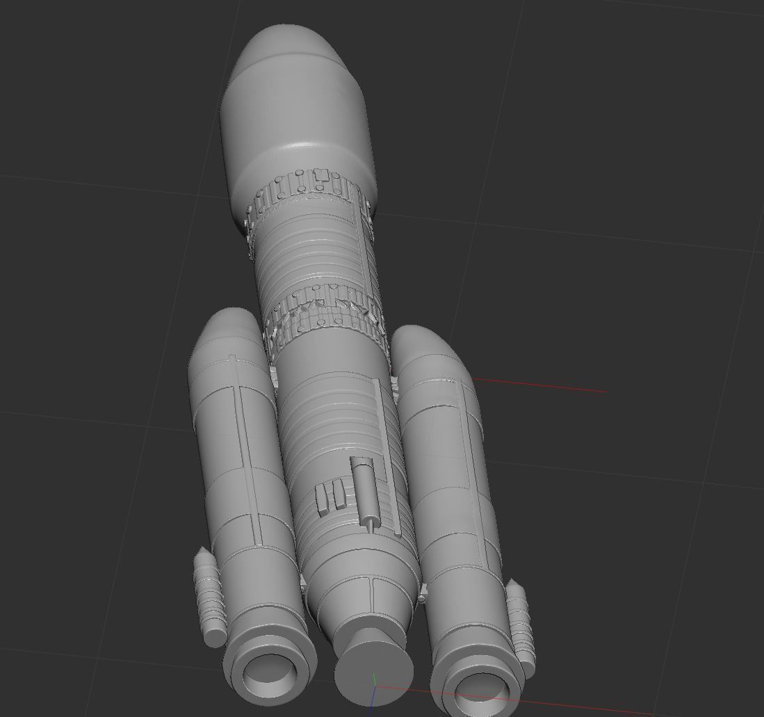 chandrayaan  3D print model_2