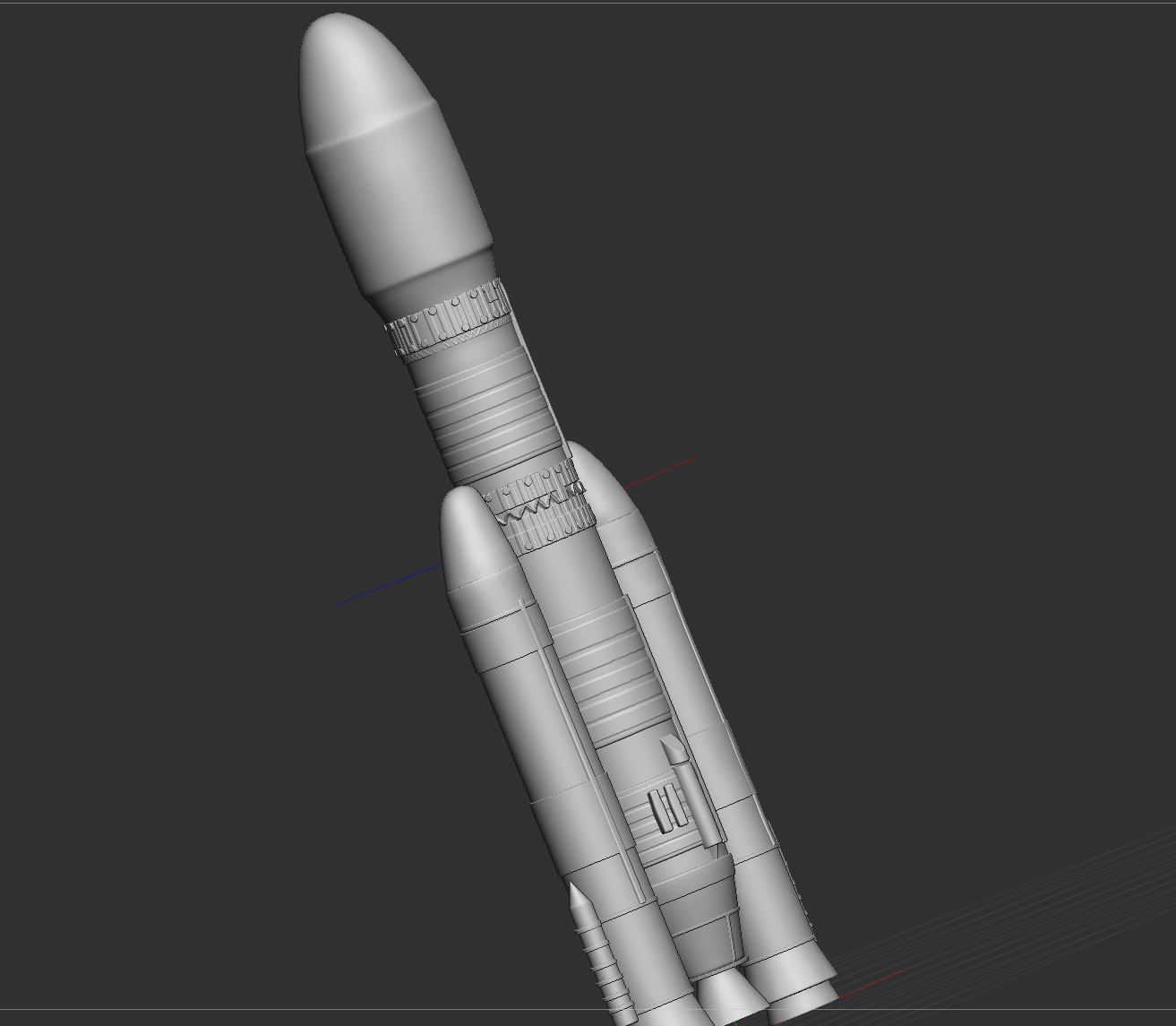 chandrayaan  3D print model_17