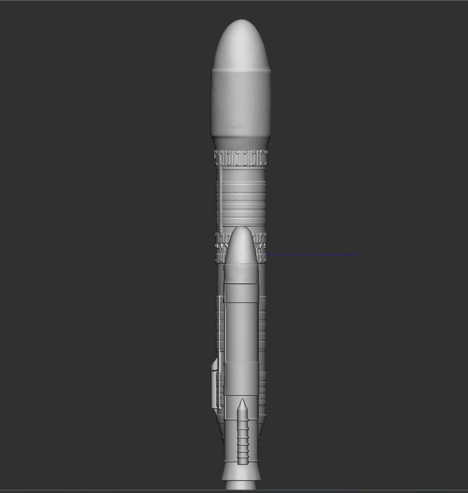chandrayaan  3D print model_14