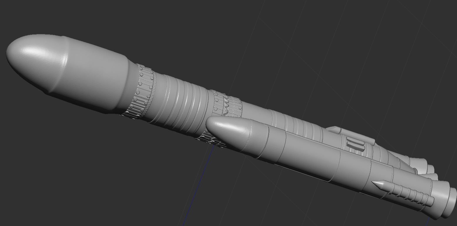 chandrayaan  3D print model_6