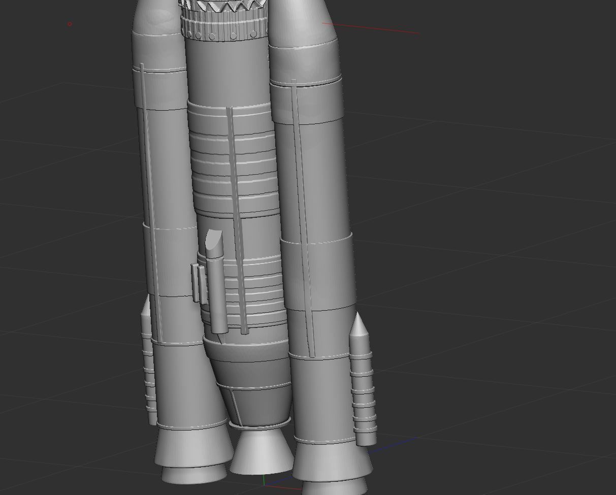 chandrayaan  3D print model_13